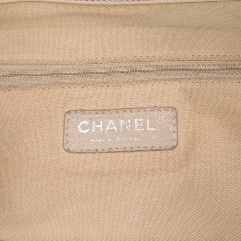 Chanel Perforated Calfskin Up In The Air North South Tote