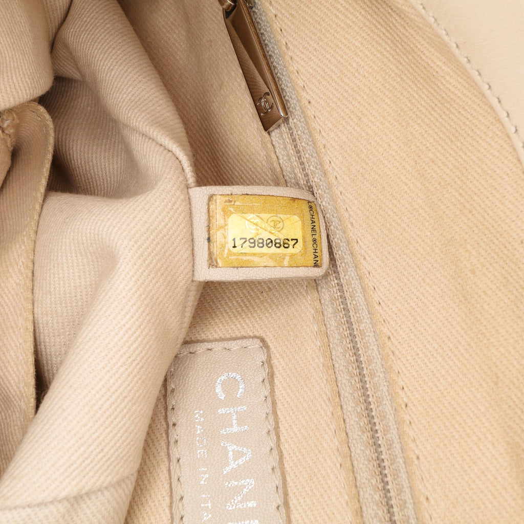 Chanel Perforated Calfskin Up In The Air North South Tote