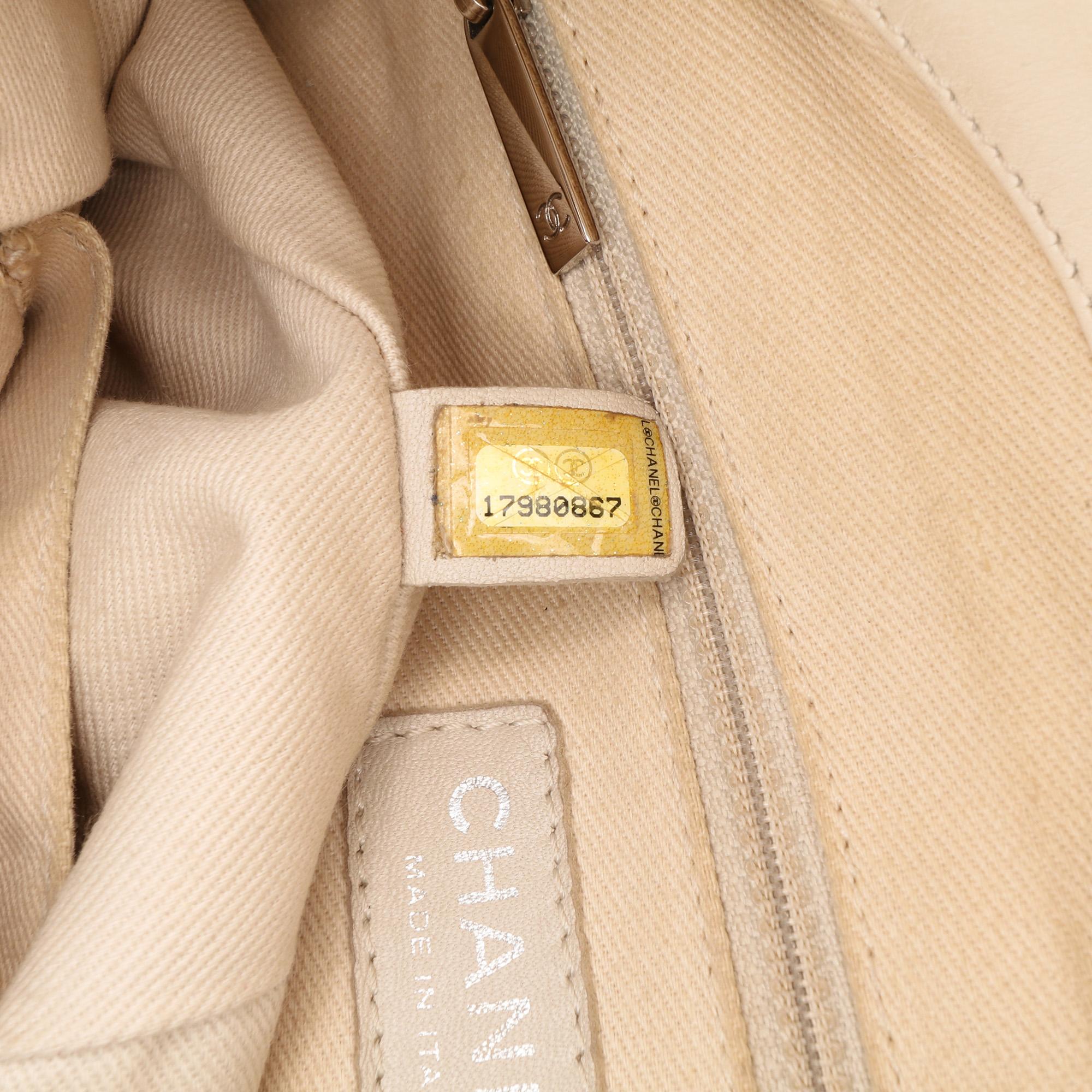 Chanel Perforated Calfskin Up In The Air North South Tote