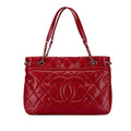 Chanel Quilted Caviar Soft Shopper Tote
