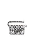 CHANEL SILouis VuittonER QUILTED LEATHER AROUND THE WORLD CLUTCH