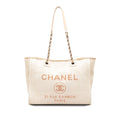 Chanel Small Deauville Tote Bag (SHG-PwaxUa)