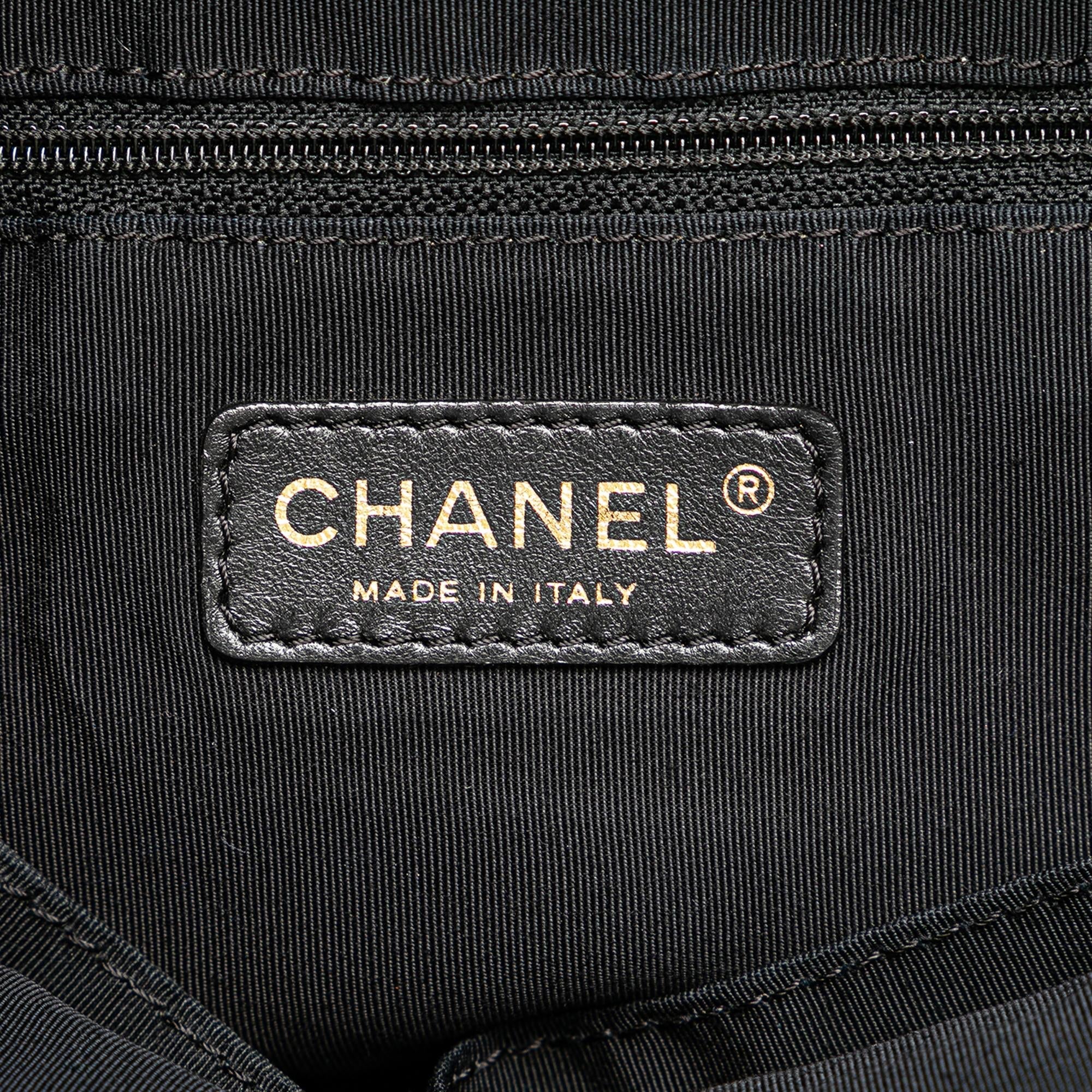 Chanel Small Quilted Calfskin Ca D'Oro Tote (SHG-gM3OPF)