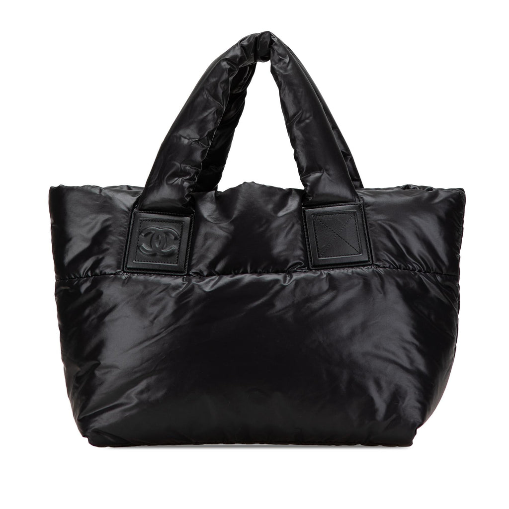 Chanel Small Quilted Nylon Coco Cocoon Tote
