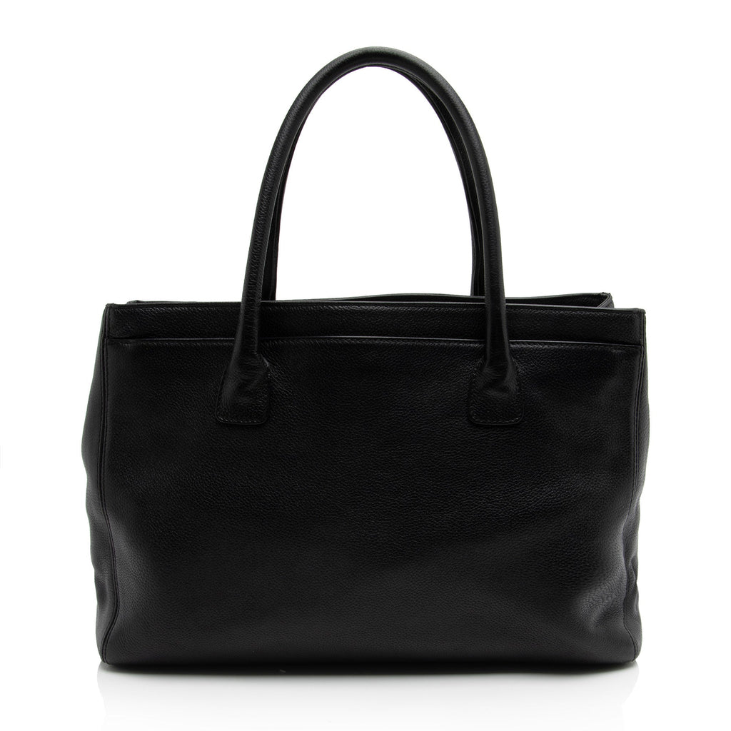 Chanel Vintage Caviar Leather Cerf Classic Executive Tote (SHF-iLttNK)