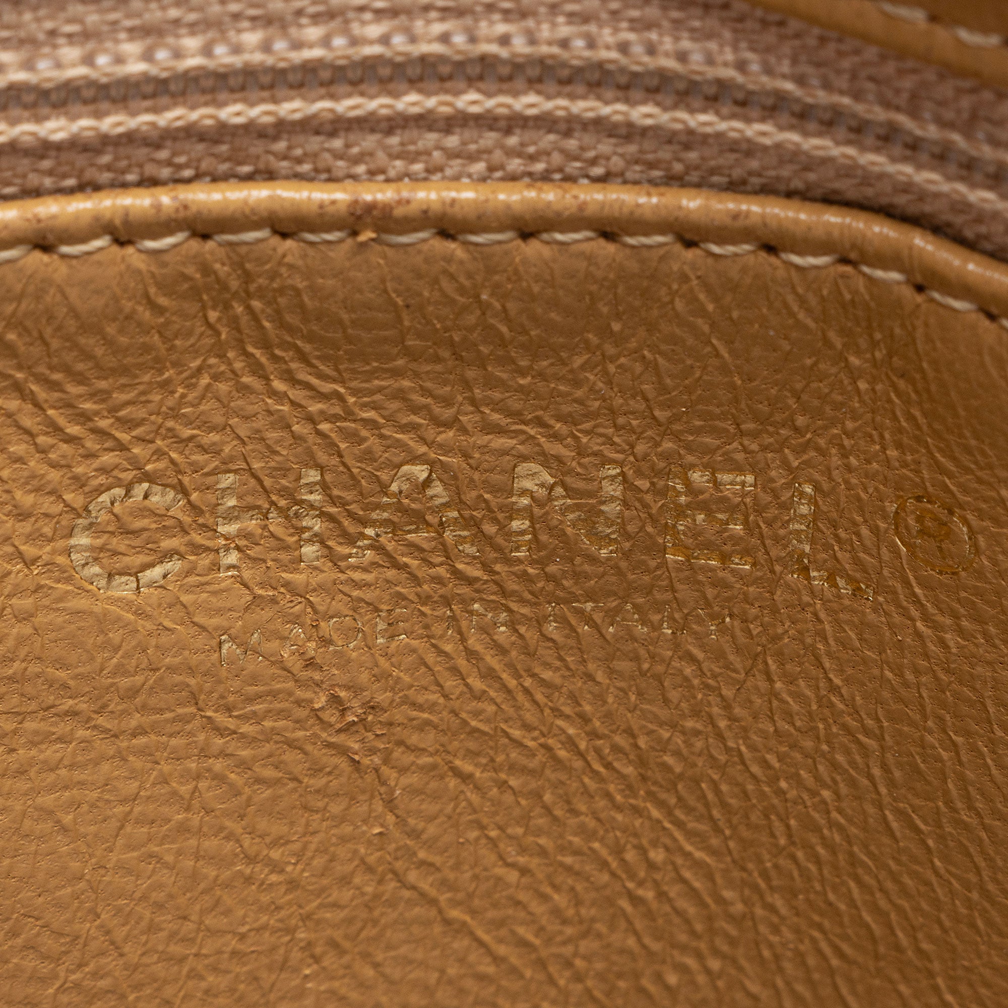 Chanel Vintage Caviar Leather Medallion Tote