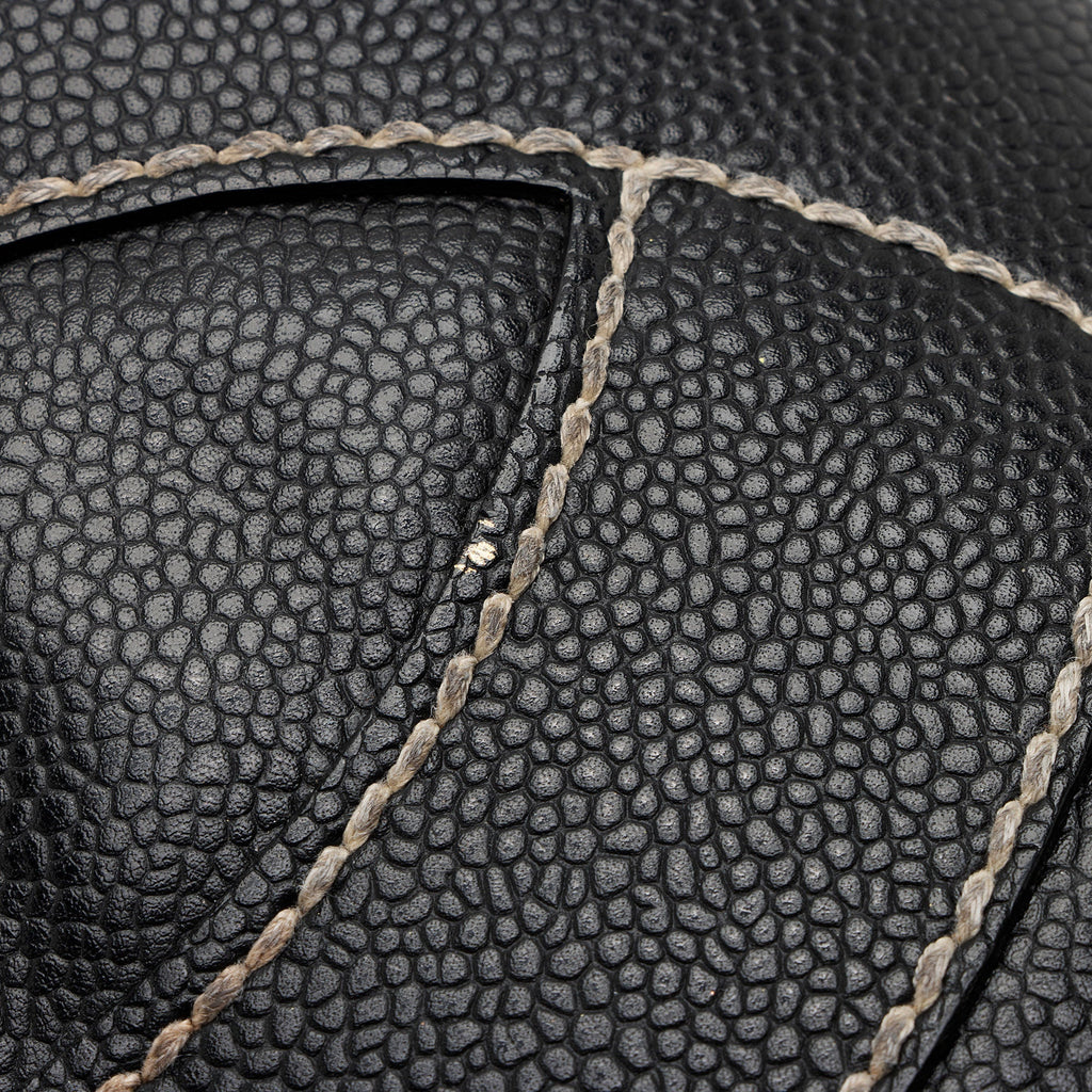Chanel Vintage Caviar Leather Stitched CC Small Tote (SHF-nw4J2s)