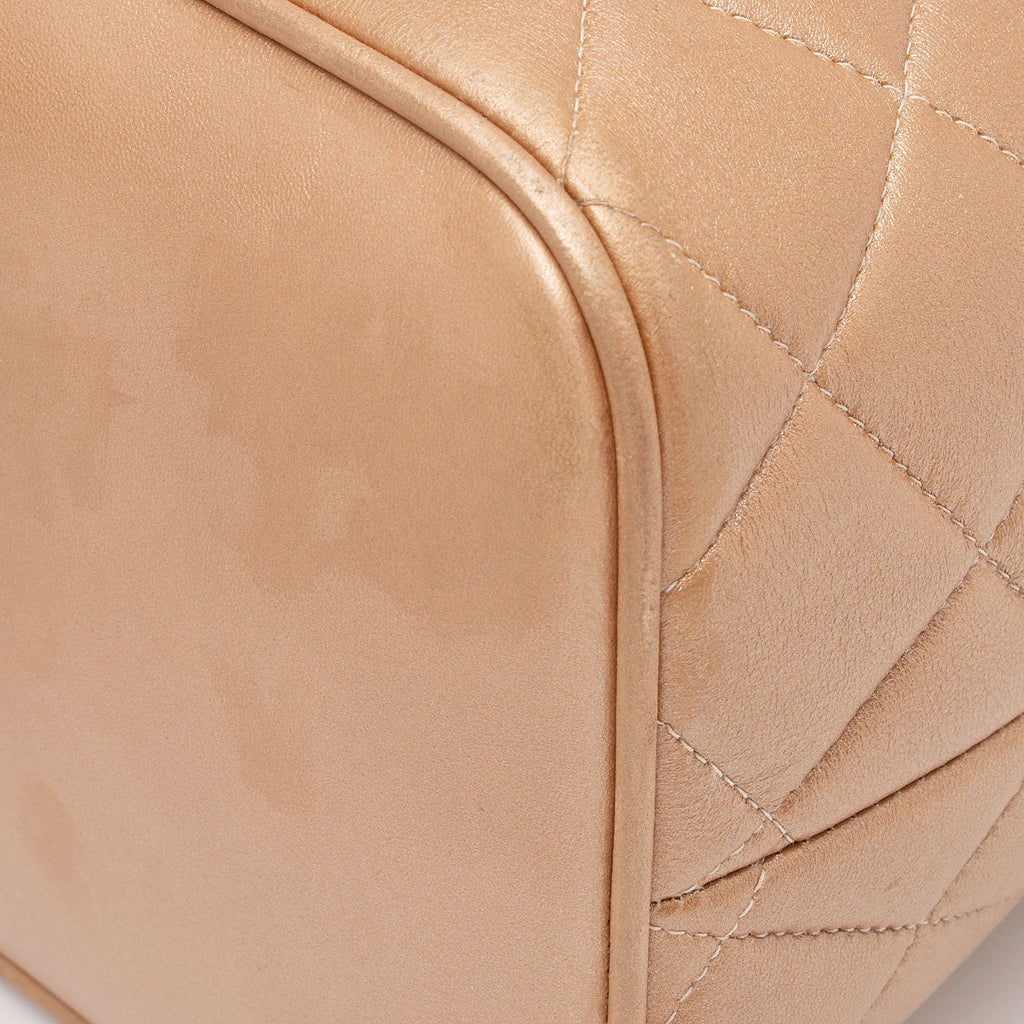 Chanel Vintage Lambskin Medallion Tote (SHF-rUIzq2)
