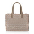 Chanel Vintage Nylon Travel Ligne Large Tote (SHF-ldfHFC)
