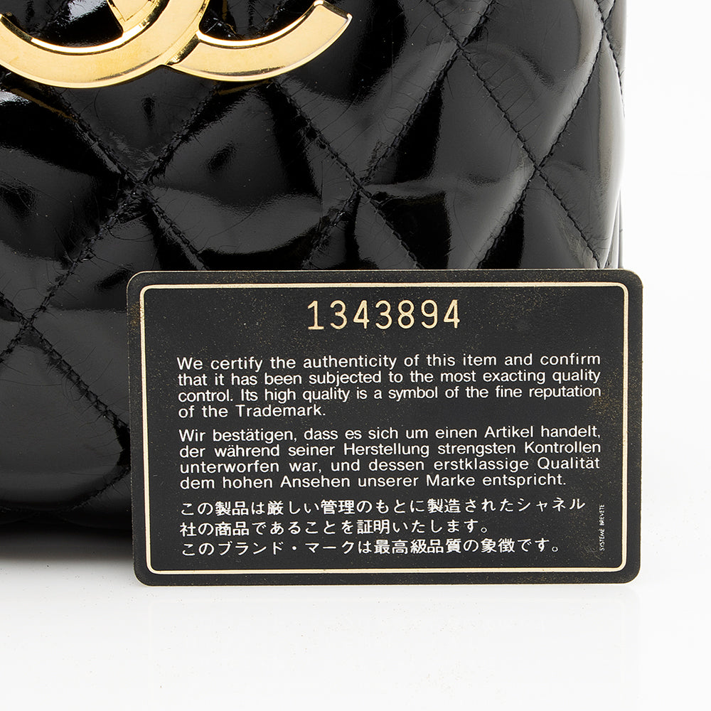 Chanel Vintage 1:1 Rep Leather CC Tote - FINAL SALE (SHF-19446)