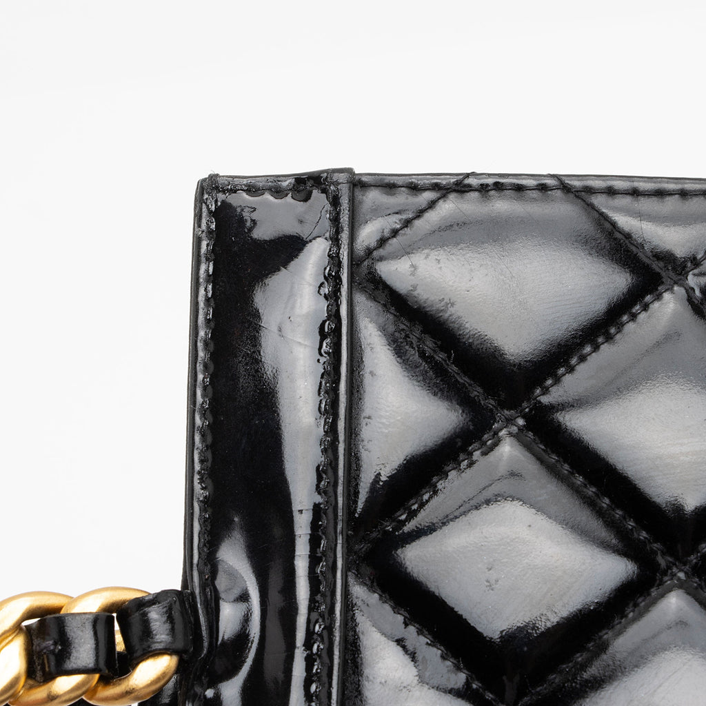 Chanel Vintage 1:1 Rep Leather Chain Handle Tote (SHF-GLm7W1)
