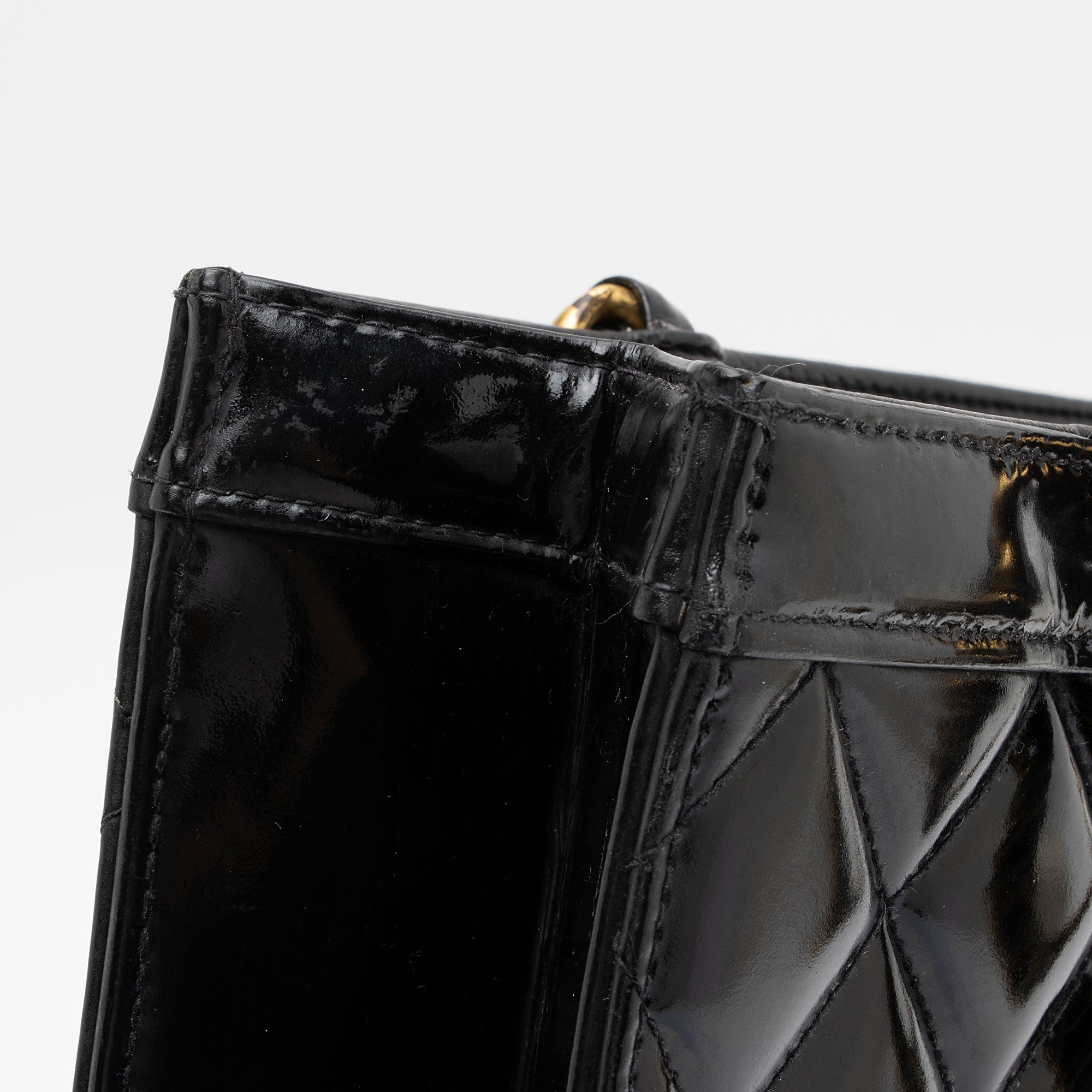 Chanel Vintage 1:1 Rep Leather Chain Handle Tote (SHF-GLm7W1)