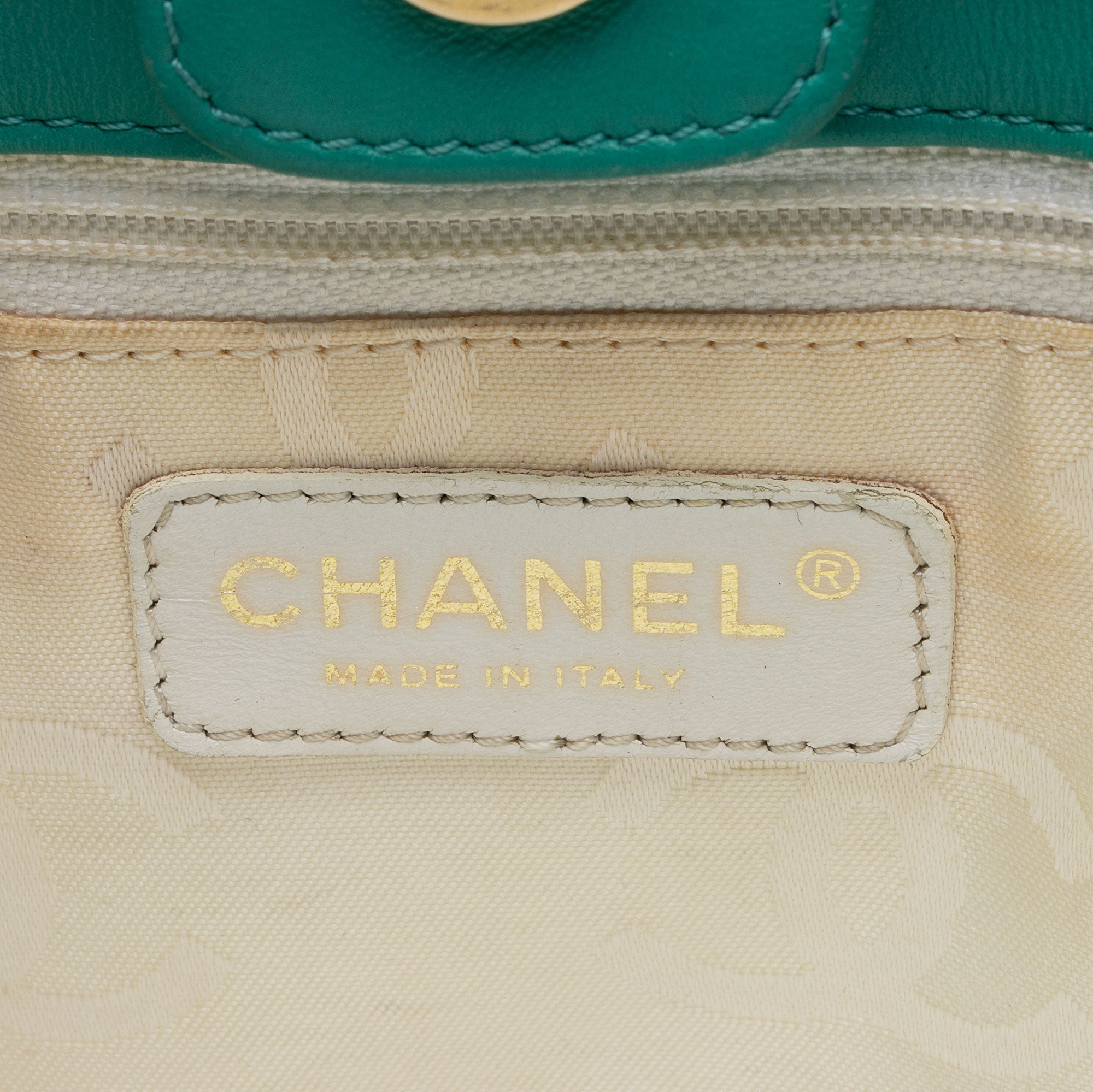 Chanel Vintage 1:1 Rep Leather Triple CC Small Tote