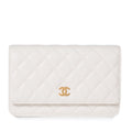 Fringed Wallet on Chain - Lambskin