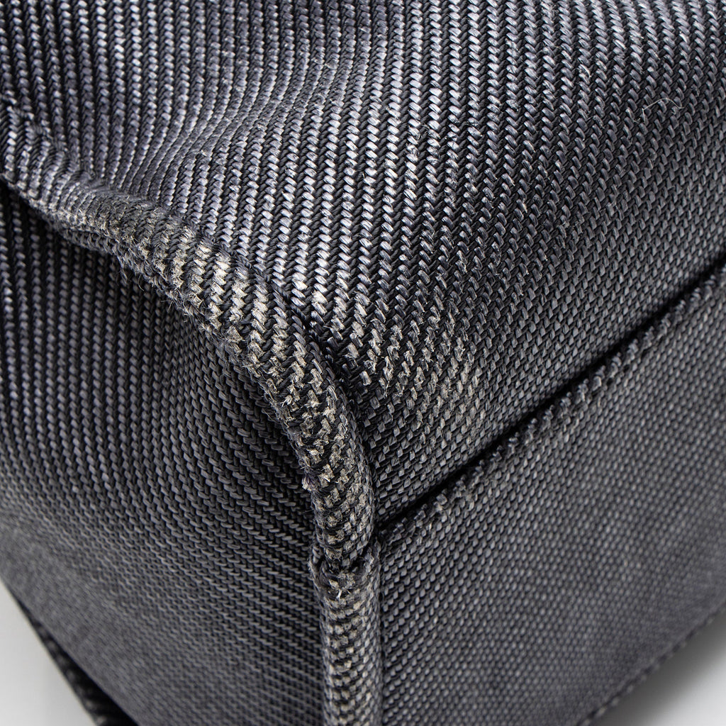Chanel Woven Straw Deauville Medium Tote