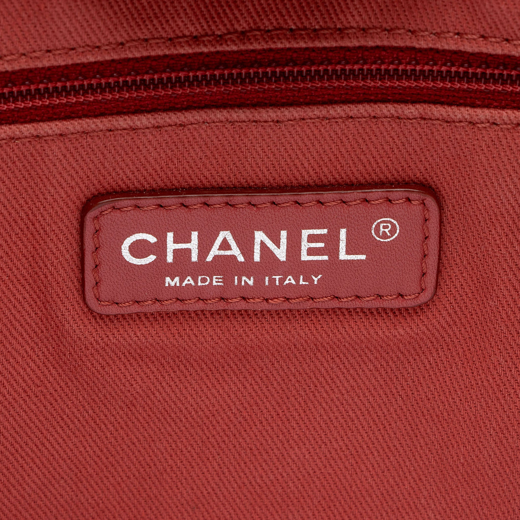 Chanel Woven Straw Deauville Small Tote