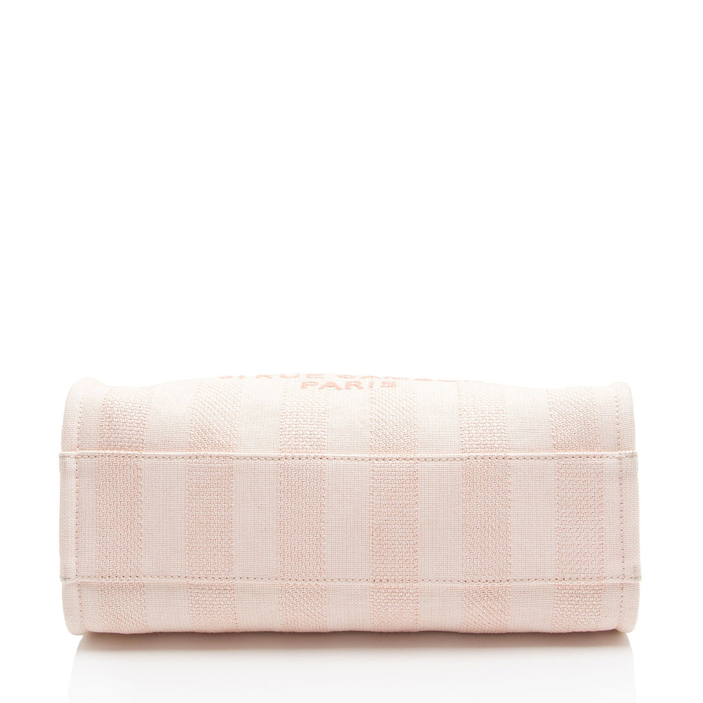 Chanel Woven Straw Deauville Small Tote