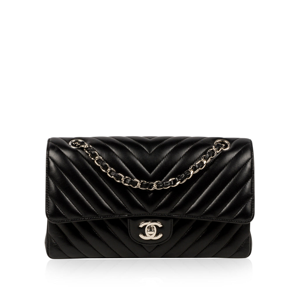 Classic Flap Bag - Medium - Chevron