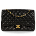 Classic Flap Bag Maxi - Caviar - Black - GHW
