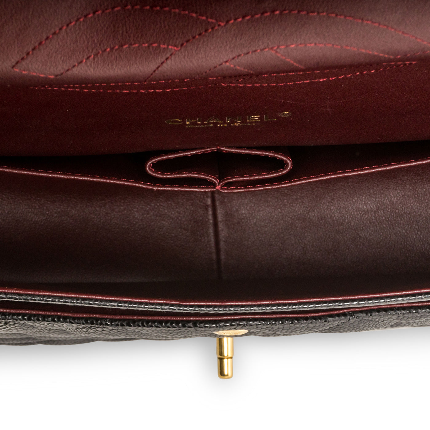 Classic Flap Bag Maxi - Caviar - Black - GHW