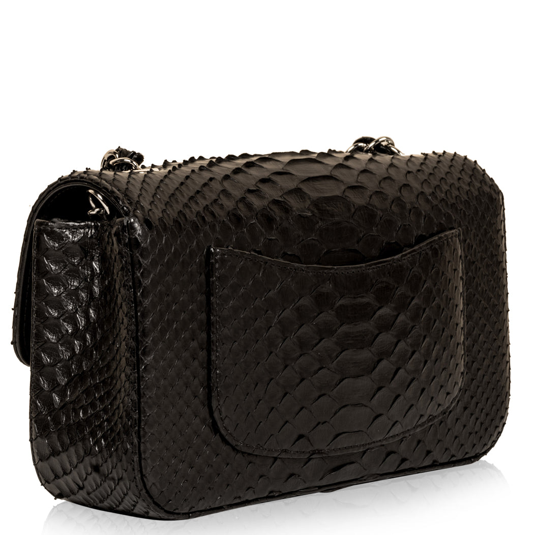Classic Flap Bag - Mini Rectangular - Python