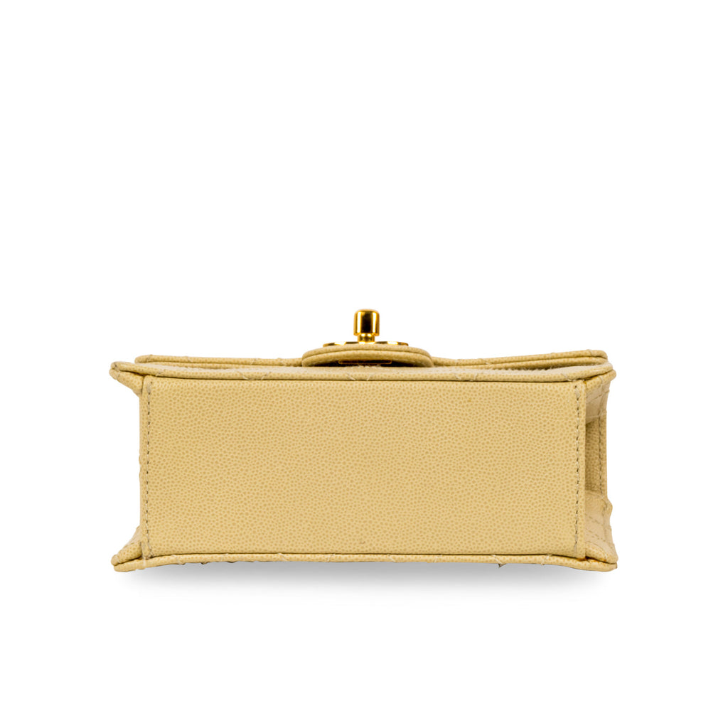 Classic Flap Bag - Mini Square Shoulder Bag - Vintage