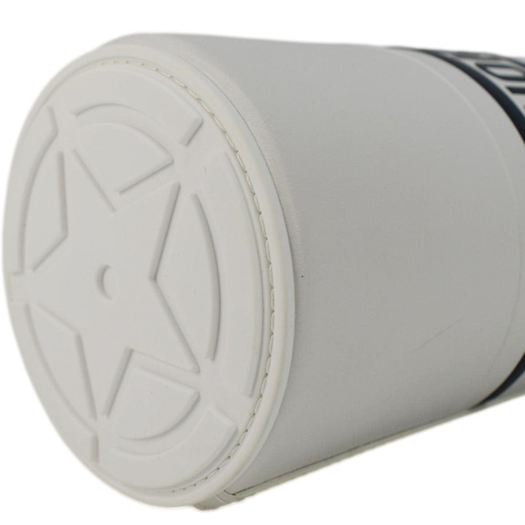 Christian Dior Vibe Bottle Holder Printed Leather Crossbody Bag White