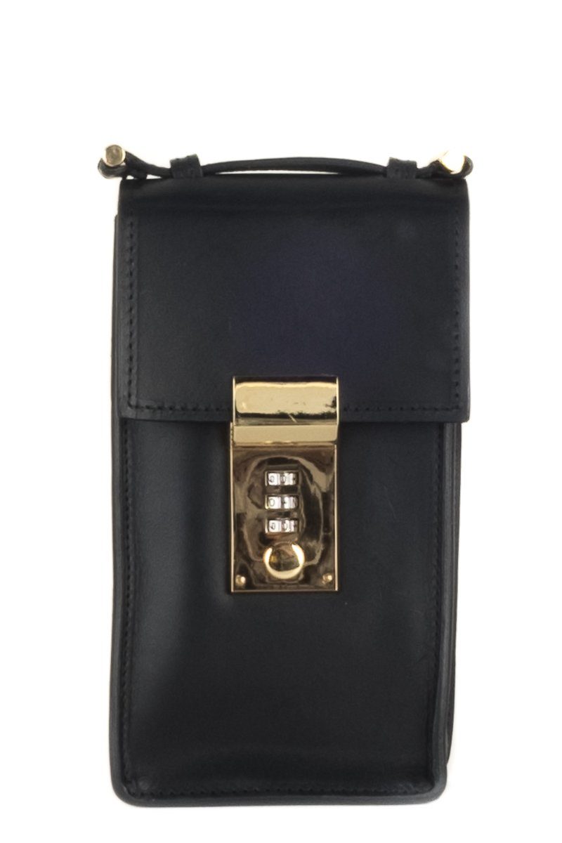 Co Black Leather Mini Shoulder Bag