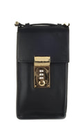 Co Black Leather Mini Shoulder Bag