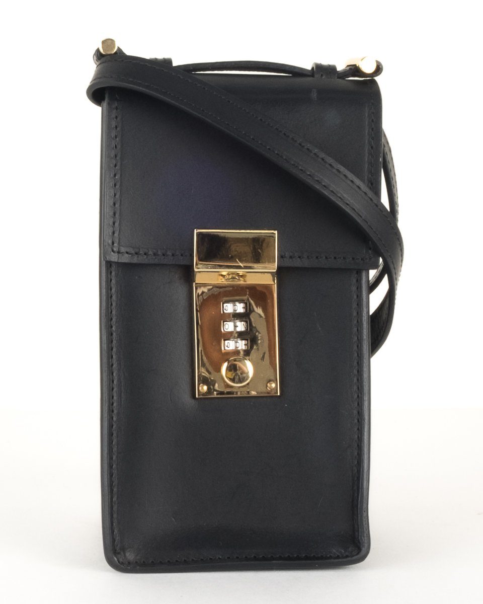 Co Black Leather Mini Shoulder Bag