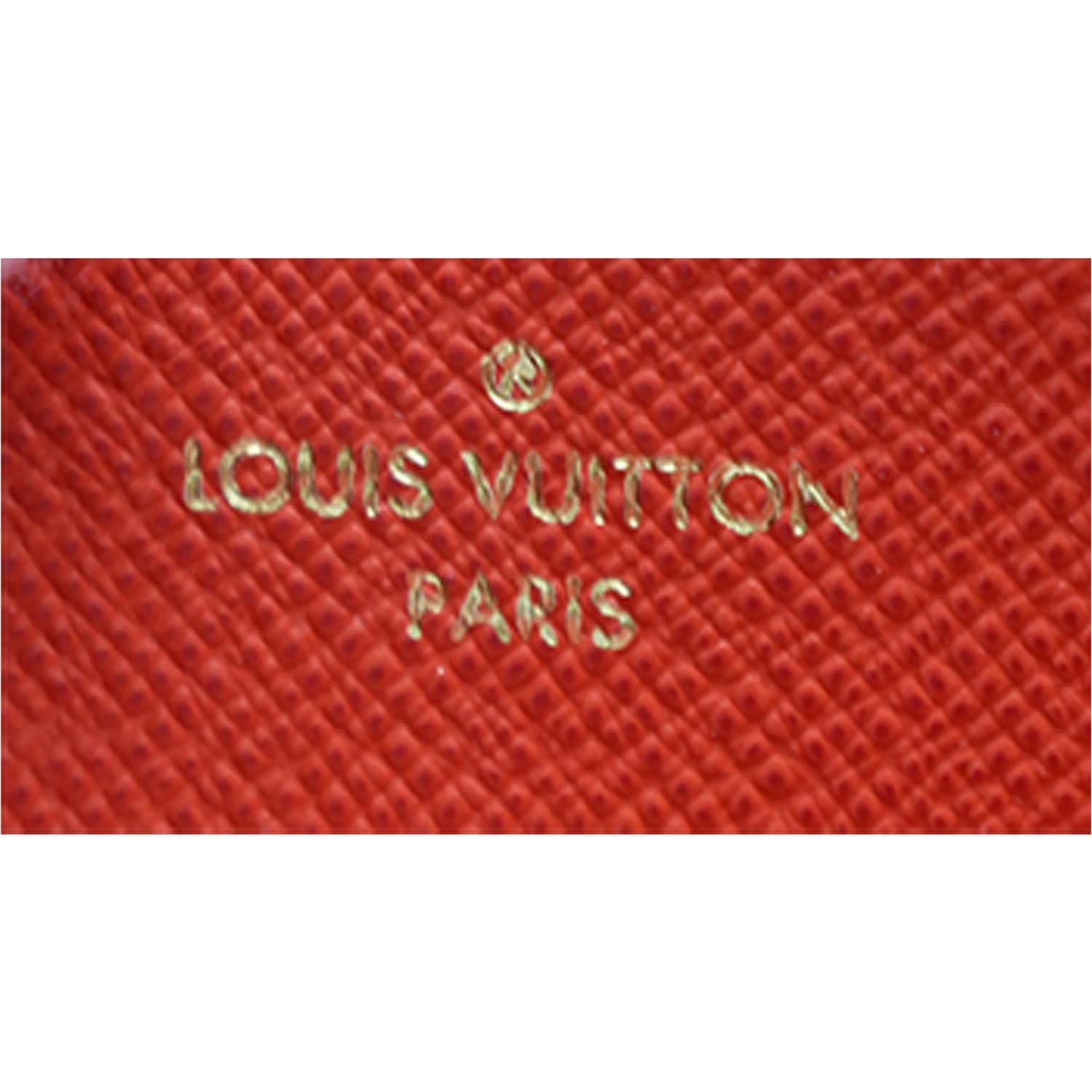 LOUIS VUITTON Monogram Canvas Zippy Long Wallet Brown