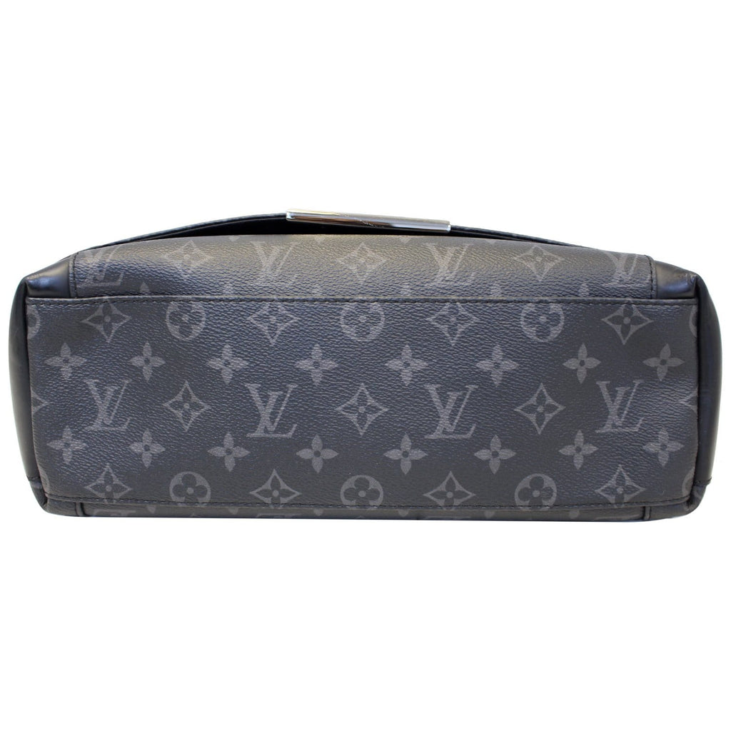 LOUIS VUITTON Explorer MM Monogram Eclipse Messenger Crossbody Bag