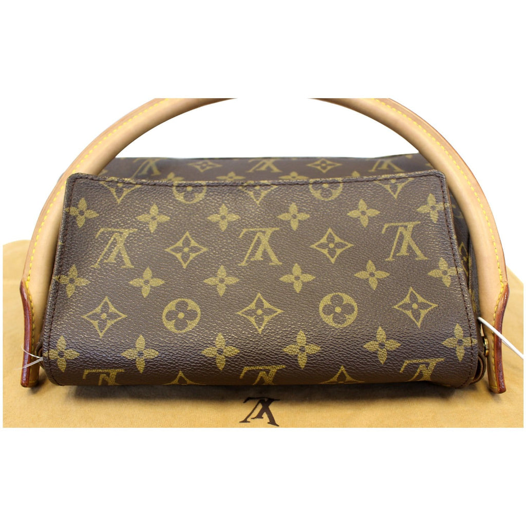 LOUIS VUITTON Looping PM Monogram Canvas Satchel Bag