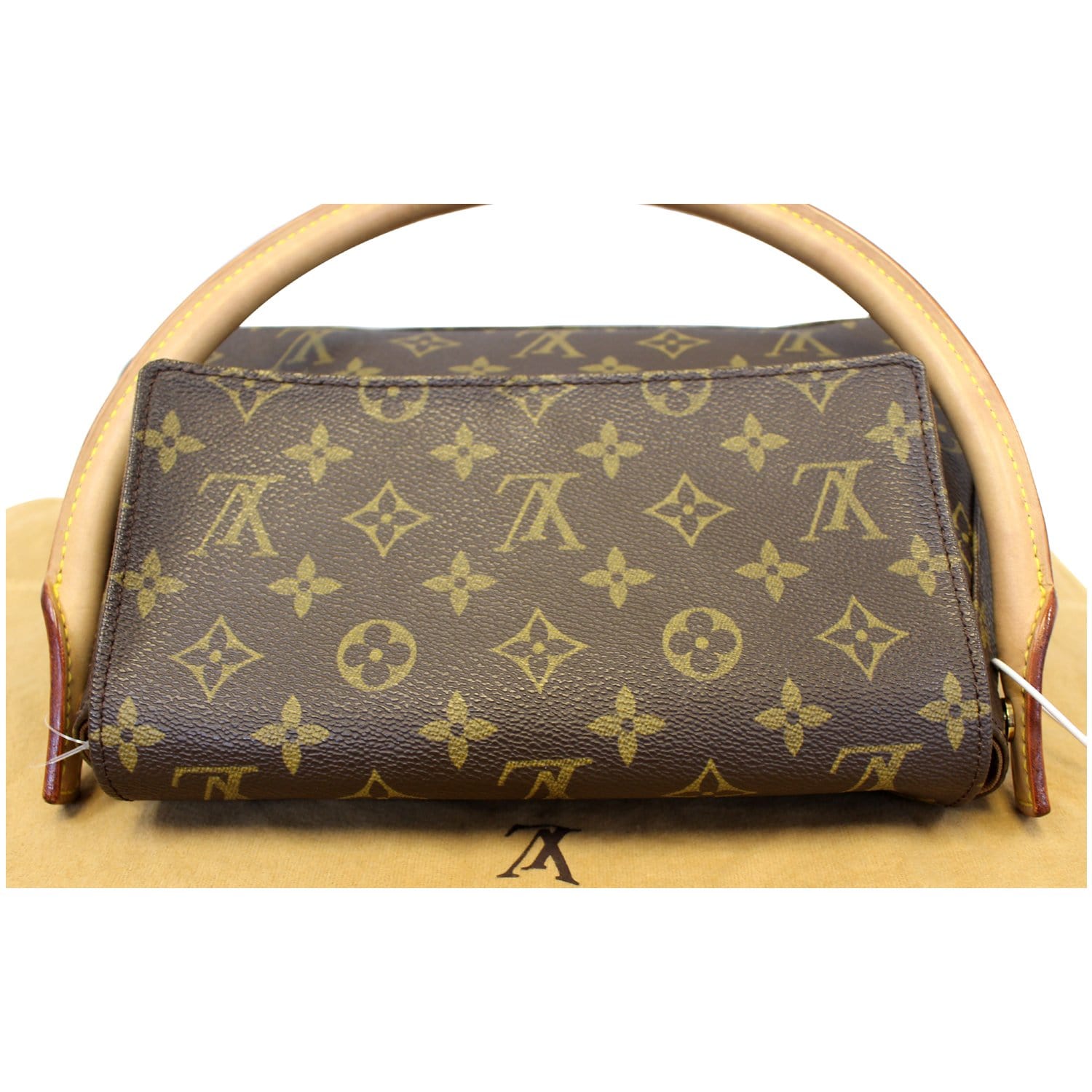 LOUIS VUITTON Looping PM Monogram Canvas Satchel Bag