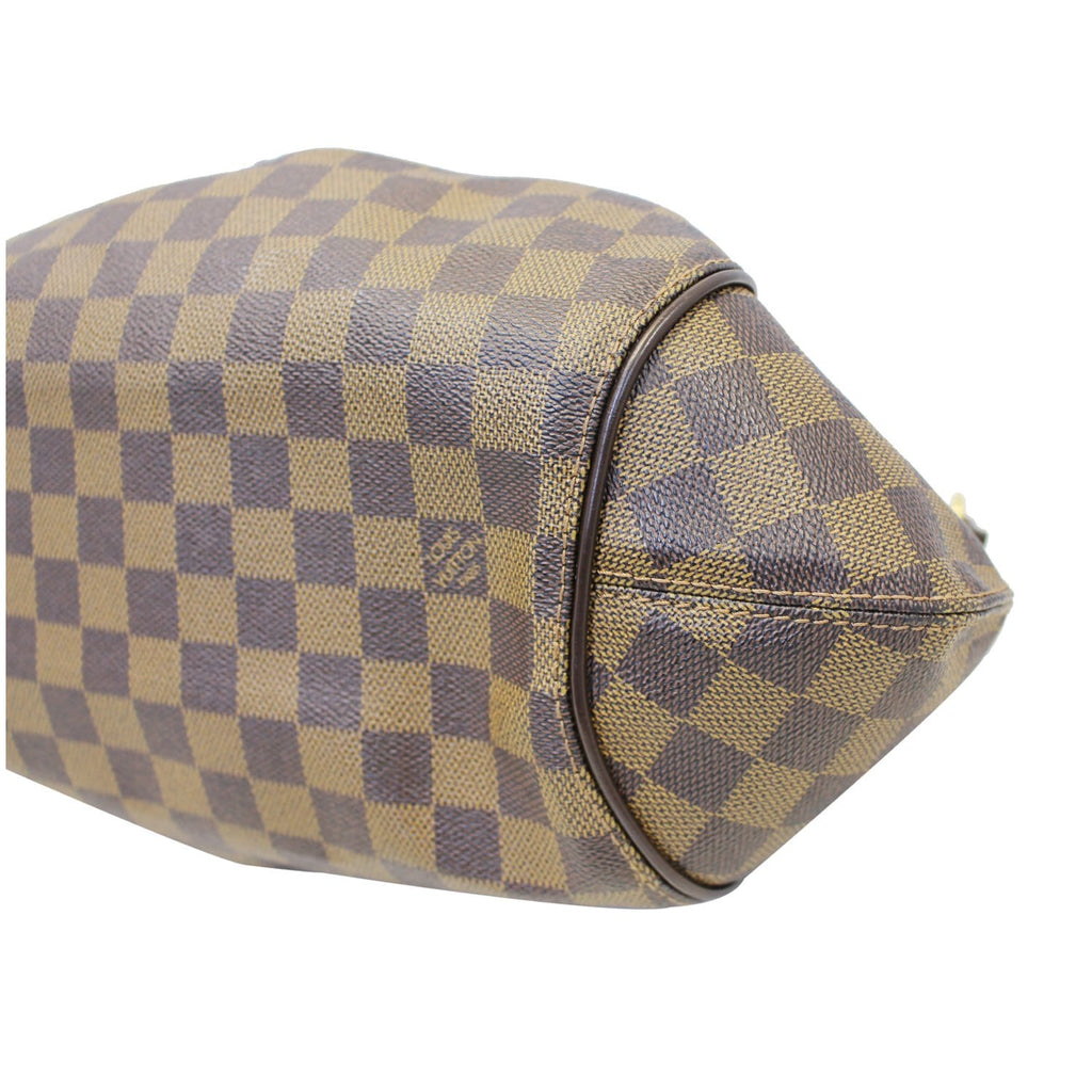 LOUIS VUITTON Sistina MM Damier Ebene Shoulder Bag
