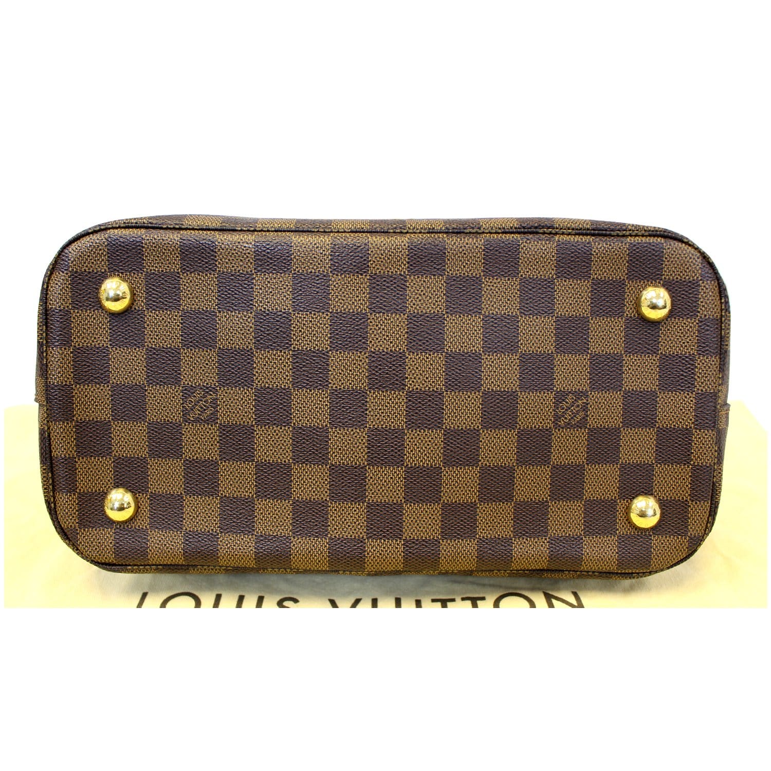 LOUIS VUITTON Belmont Damier Ebene Shoulder Handbag