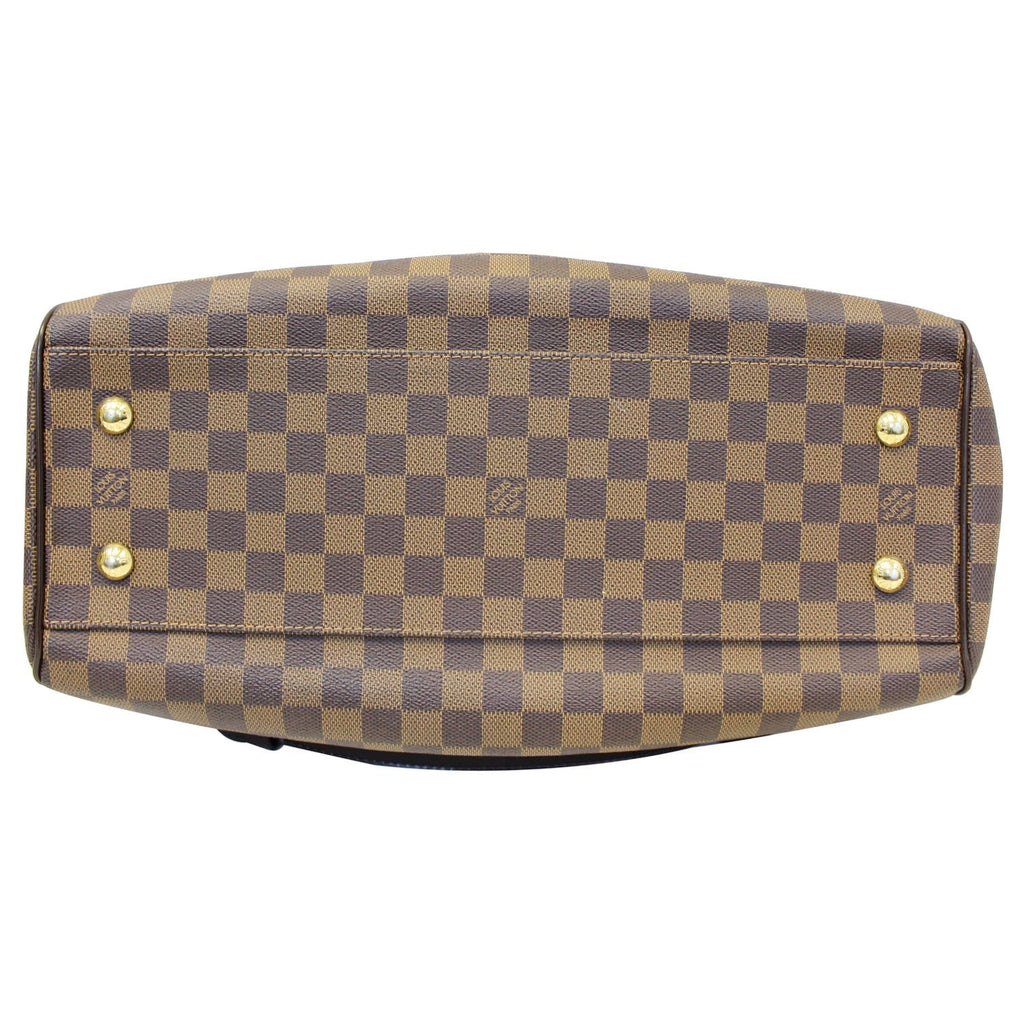 LOUIS VUITTON Trevi GM Damier Ebene 2way Shoulder Handbag