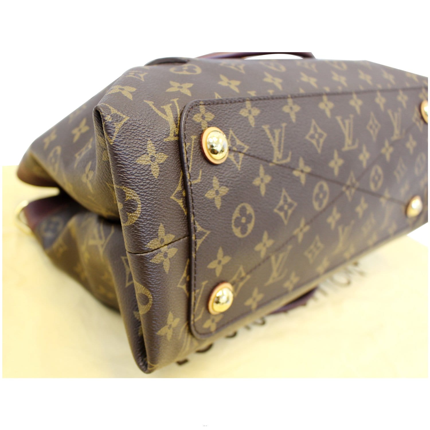 LOUIS VUITTON Olympe Monogram Canvas Satchel Shoulder Bag