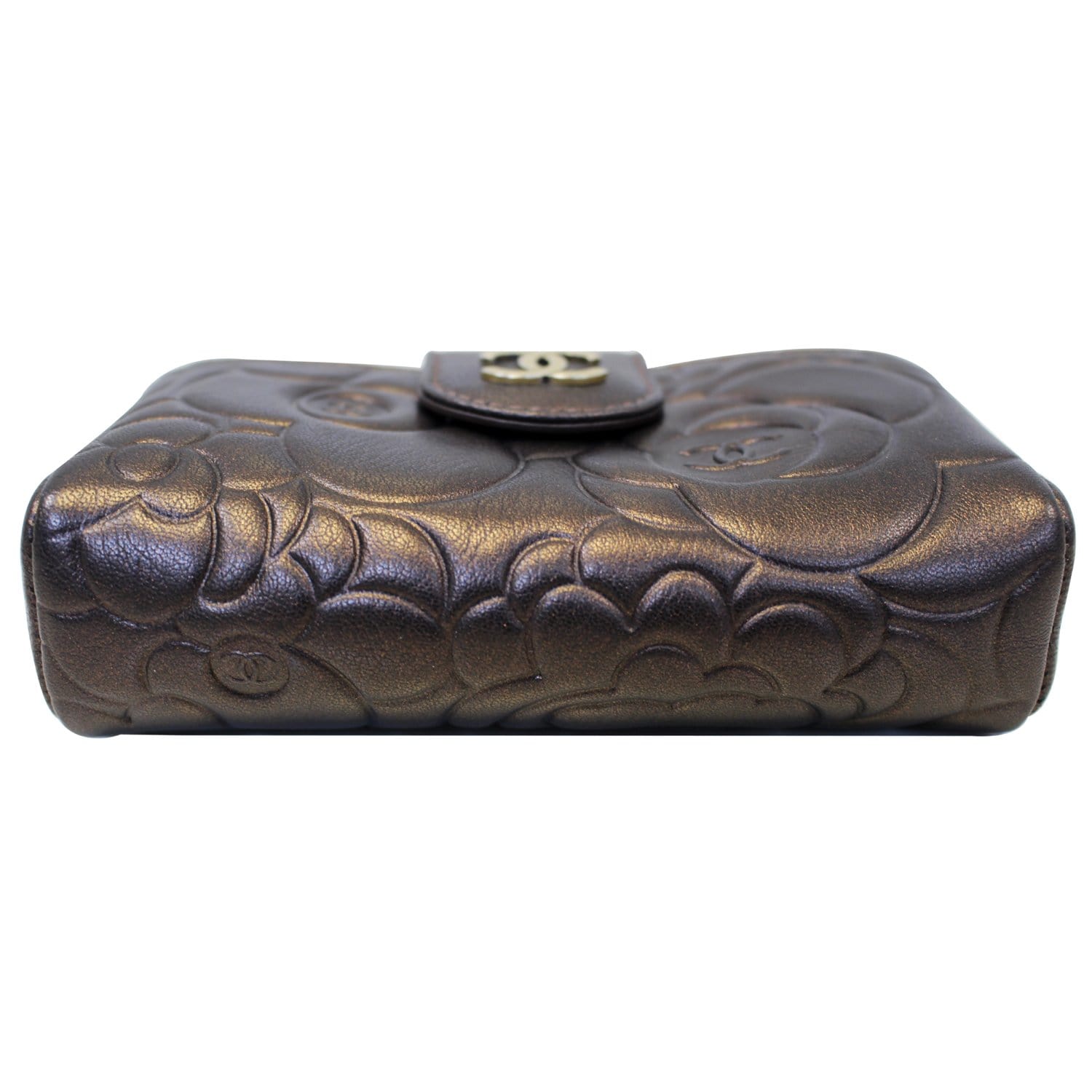 Chanel Caviar Leather Quilted O-Mini Phone Holder Clutch