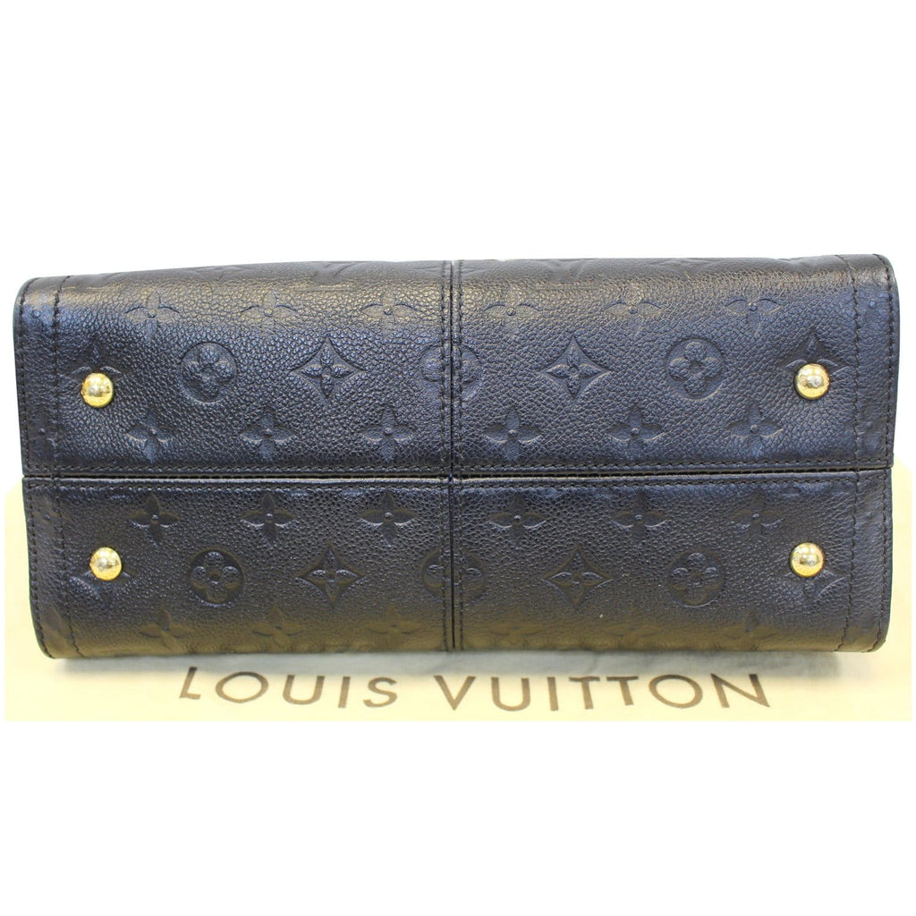 LOUIS VUITTON Sully PM Empreinte Black Leather Shoulder Handbag