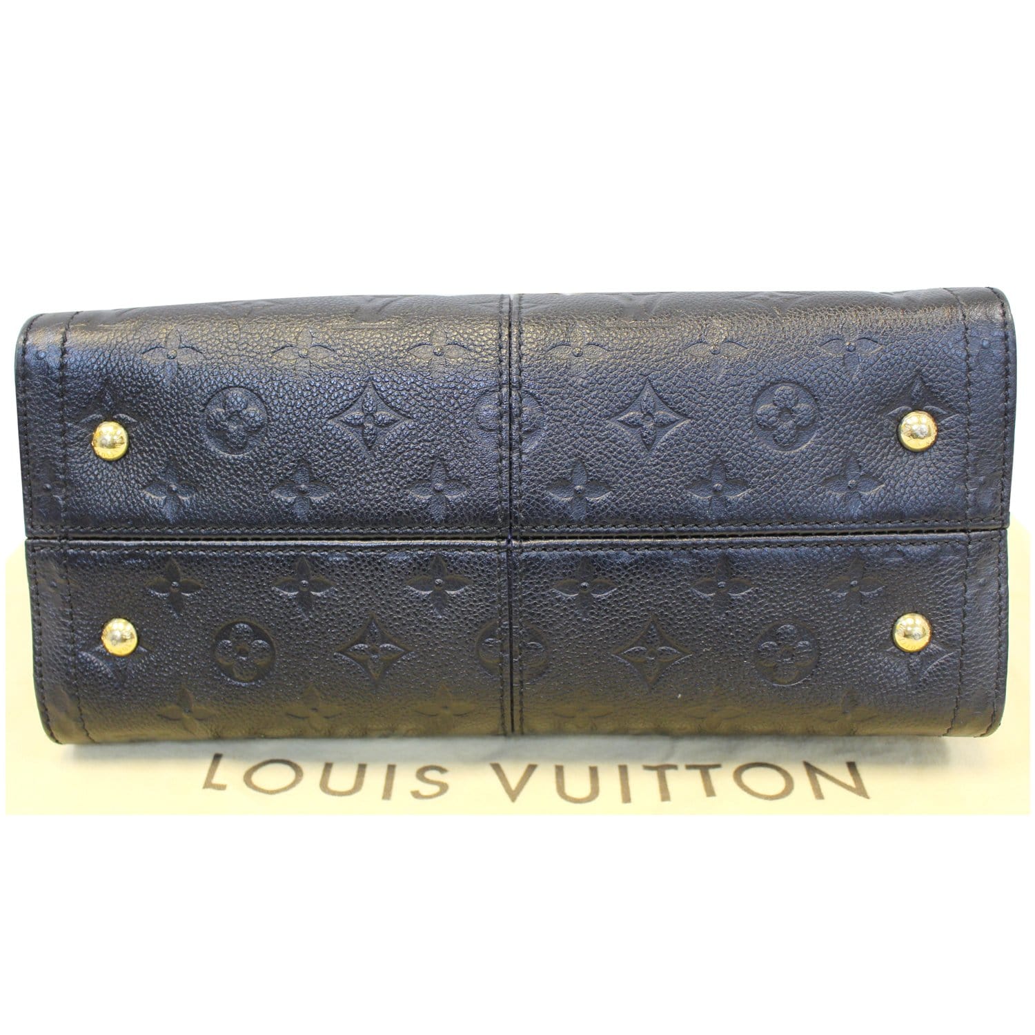 LOUIS VUITTON Sully PM Empreinte Black Leather Shoulder Handbag
