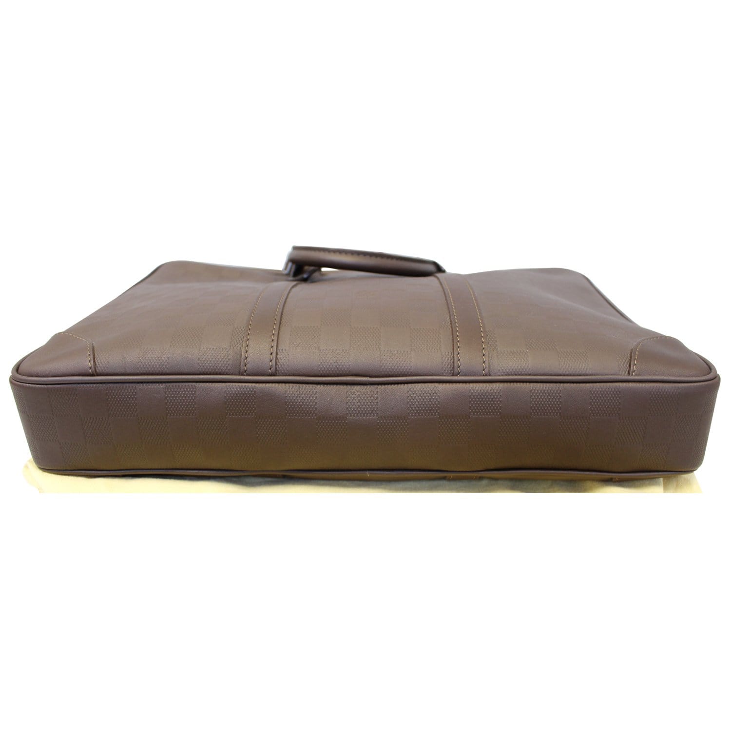 LOUIS VUITTON Porte-Documents Voyage Damier Infini Leather Briefcase Bag