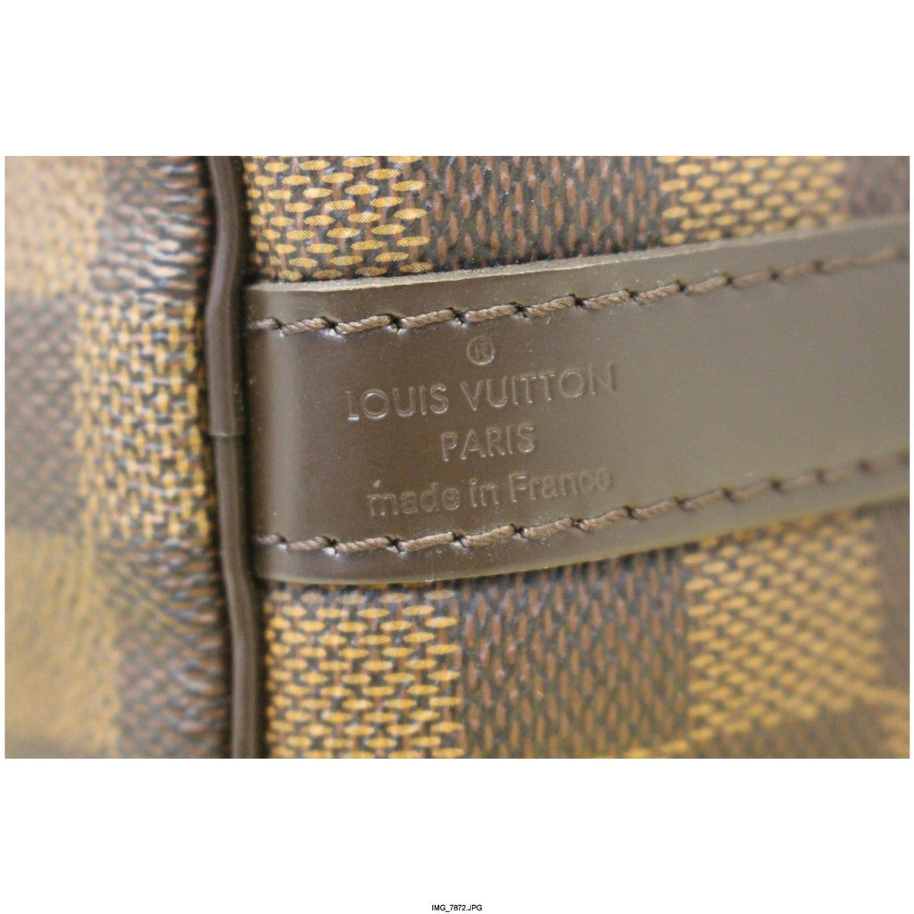 LOUIS VUITTON Speedy 30 Bandouliere Damier Ebene Shoulder Bag