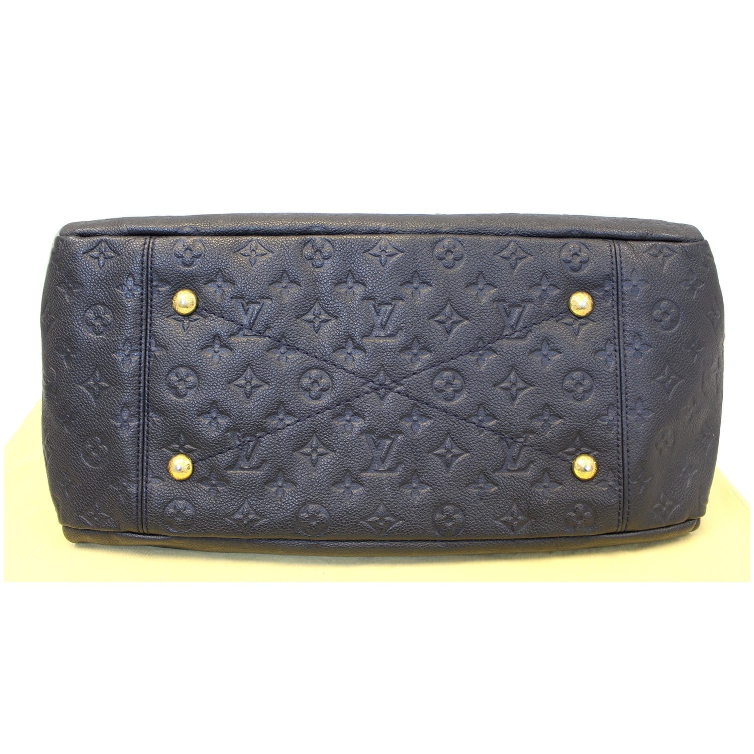 Louis Vuitton Artsy MM Empreinte Blue Infini Monogram Shoulder Bag