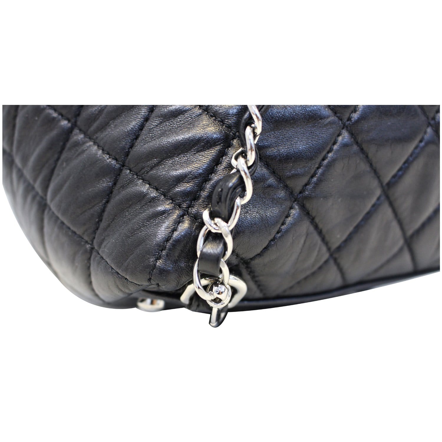 Chanel Beijing 2 in 1 Black Quilted Leather Backpack Bag