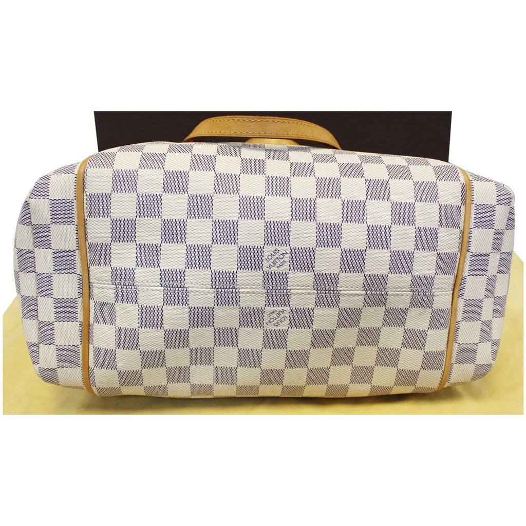 LOUIS VUITTON Totally MM Damier Azur Shoulder Handbag