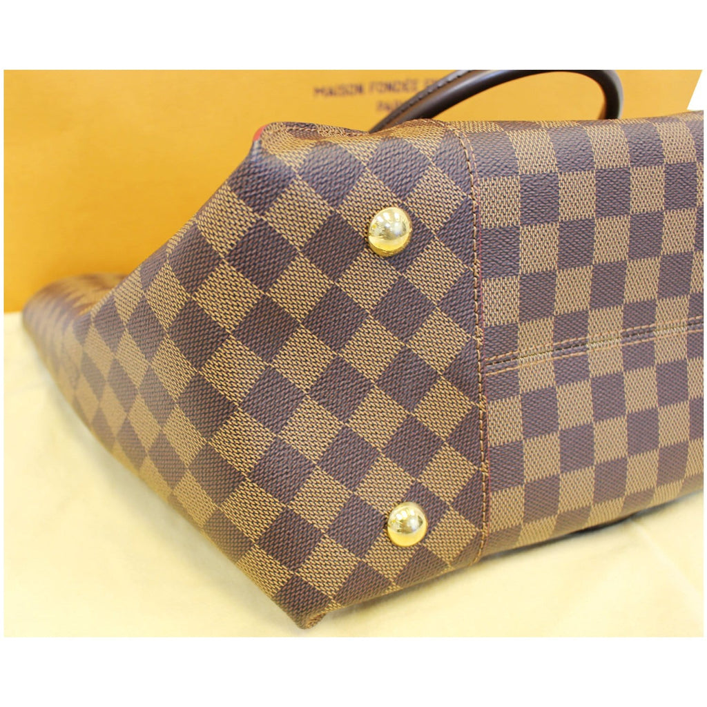 LOUIS VUITTON Caissa MM Damier Ebene Tote Bag - 25% OFF