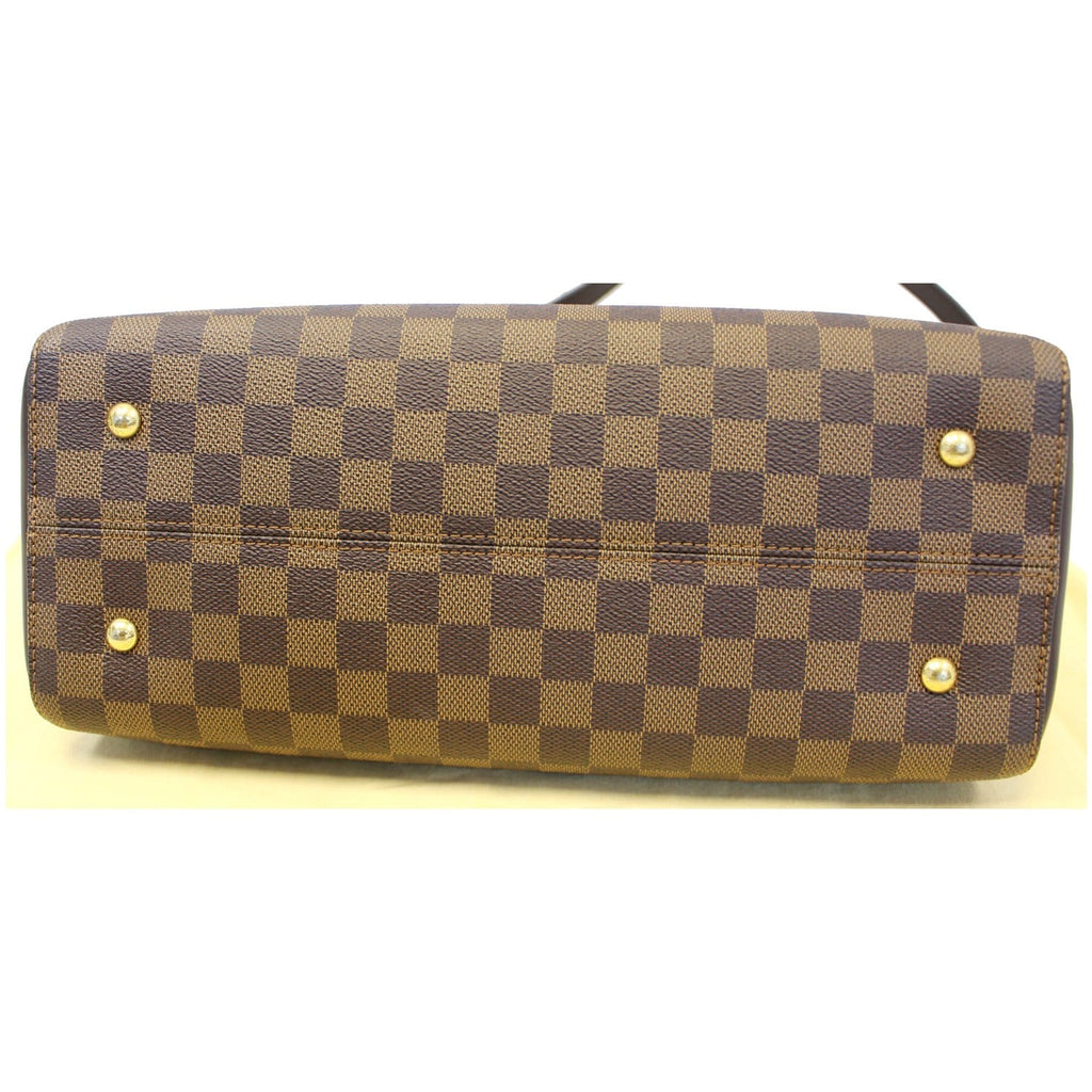 LOUIS VUITTON Kensington Bowling Damier Ebene Shoulder Handbag