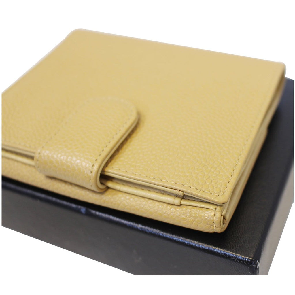 Chanel Caviar Leather Leather Bifold Wallet