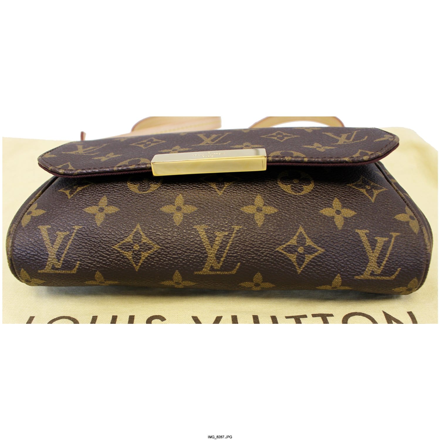 LOUIS VUITTON Favorite PM Monogram Canvas Crossbody Bag